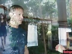 Thai wife finds a woman for them to fuck in a threesome